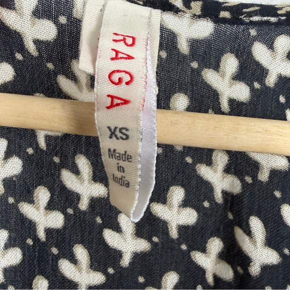 RAGA Black & Cream Boho Maxi Dress - Picture 5 of 12